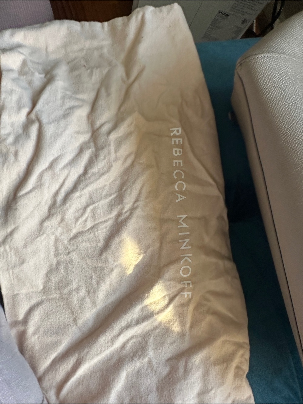 Rebecca Minkoff convertible backpack shoulder  Bag in Cream - Picture 9 of 10